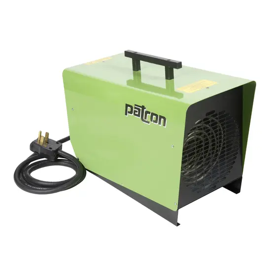 Green PATRON Heater, 240V, Electric Powered
