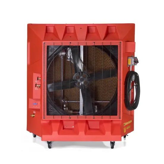 Orange PORTACOOL Evaporative Cooling Fan, 36 in., Explosion Proof