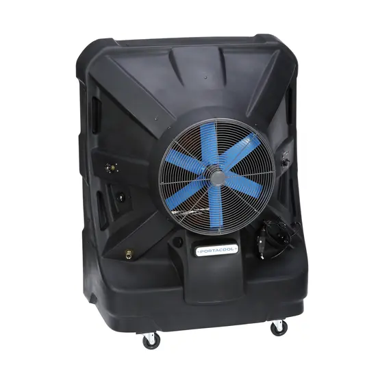 Black PORTACOOL Evaporative Cooling Fan, 8,500 CFM, 12 in.