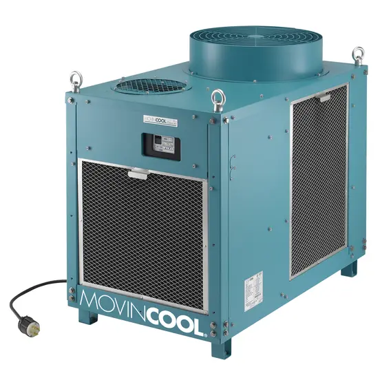 Green DENSO 3.5-ton Portable Air Conditioner, 208V, Electric Powered