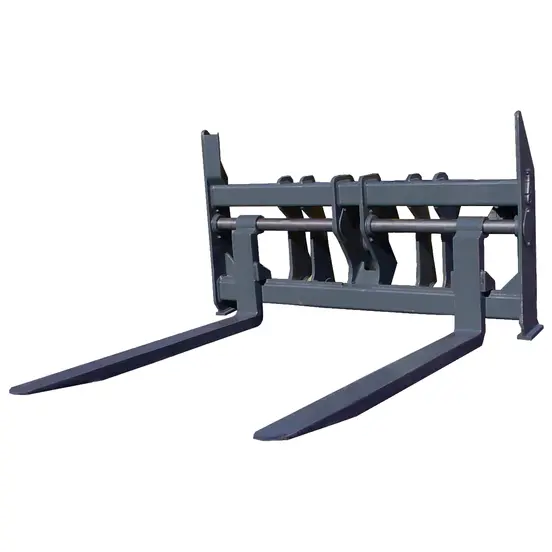 Gray TAG 106 in. Pallet Fork Attachment for Wheel Loader