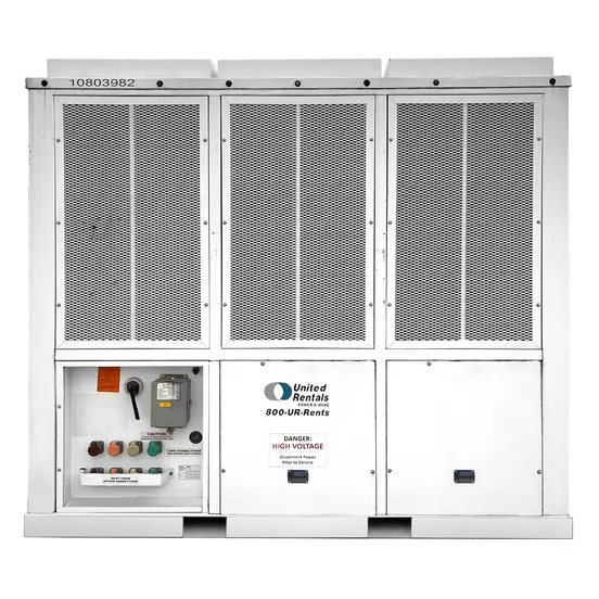 White GENERIC 30-Ton Vertical Industrial Air Conditioner With Heat, 460-480V
