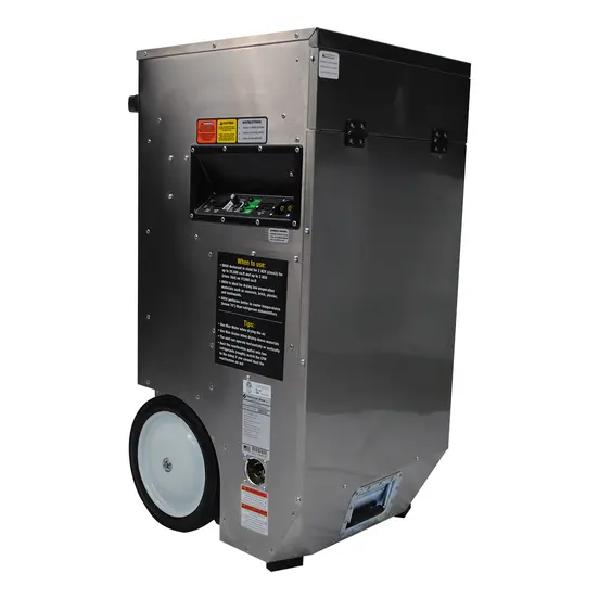 Gray GENERIC 850 CFM Portable Desiccant Dehumidifier, 46 GPD