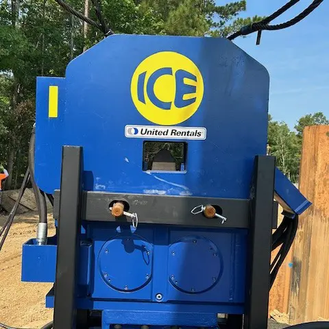 EXCAVATOR VIB PILE HAMMER 1500IN/LBS