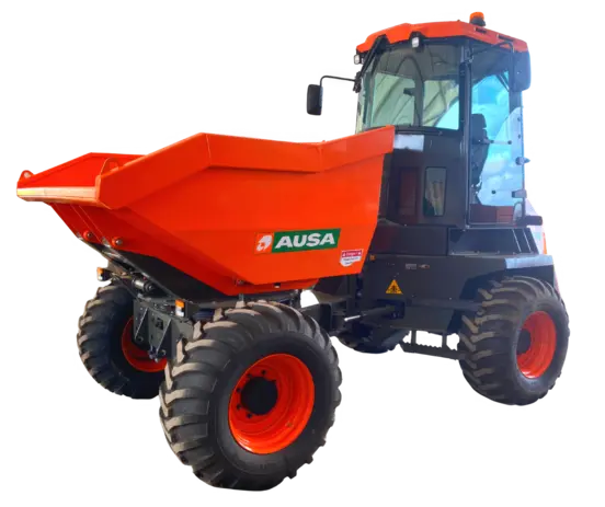 10T Enclosed Cabin Site Dumper