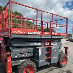 2018 Skyjack SJ8841RT Rough Terrain Scissor Lift