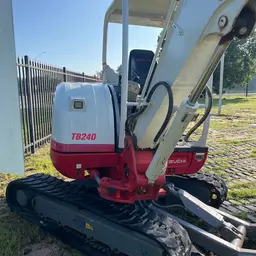 2022 Takeuchi TB240 Mini Excavator