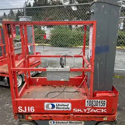 2018 Skyjack SJ16 Self-Propelled One-Person Lift
