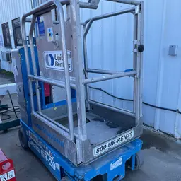 2018 Genie GR-20 Self-Propelled One-Person Lift