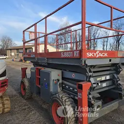 2018 Skyjack SJ8831RT Rough Terrain Scissor Lift