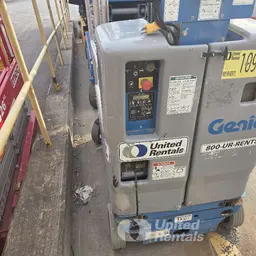 2019 Genie GR-20 Self-Propelled One-Person Lift