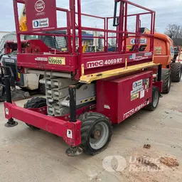 2017 MEC 4069RT Rough Terrain Scissor Lift