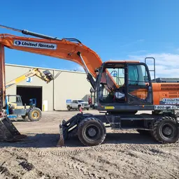 2018 Doosan DX210WE-5-US20 Excavator