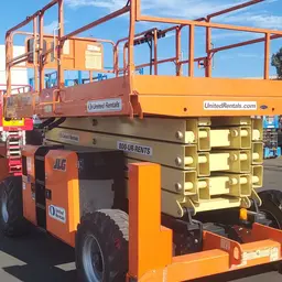 2018 JLG 430LRT Rough Terrain Scissor Lift