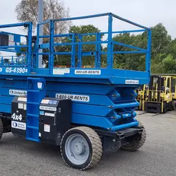 2014 Genie GS-4390 RT Rough Terrain Scissor Lift