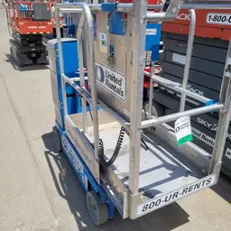 2018 Genie GR-20 Self-Propelled One-Person Lift