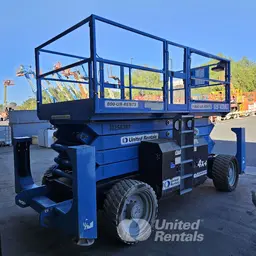 2014 Genie GS-4390 RT Rough Terrain Scissor Lift